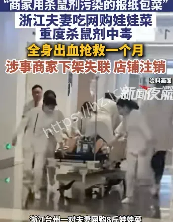 网购娃娃菜中毒